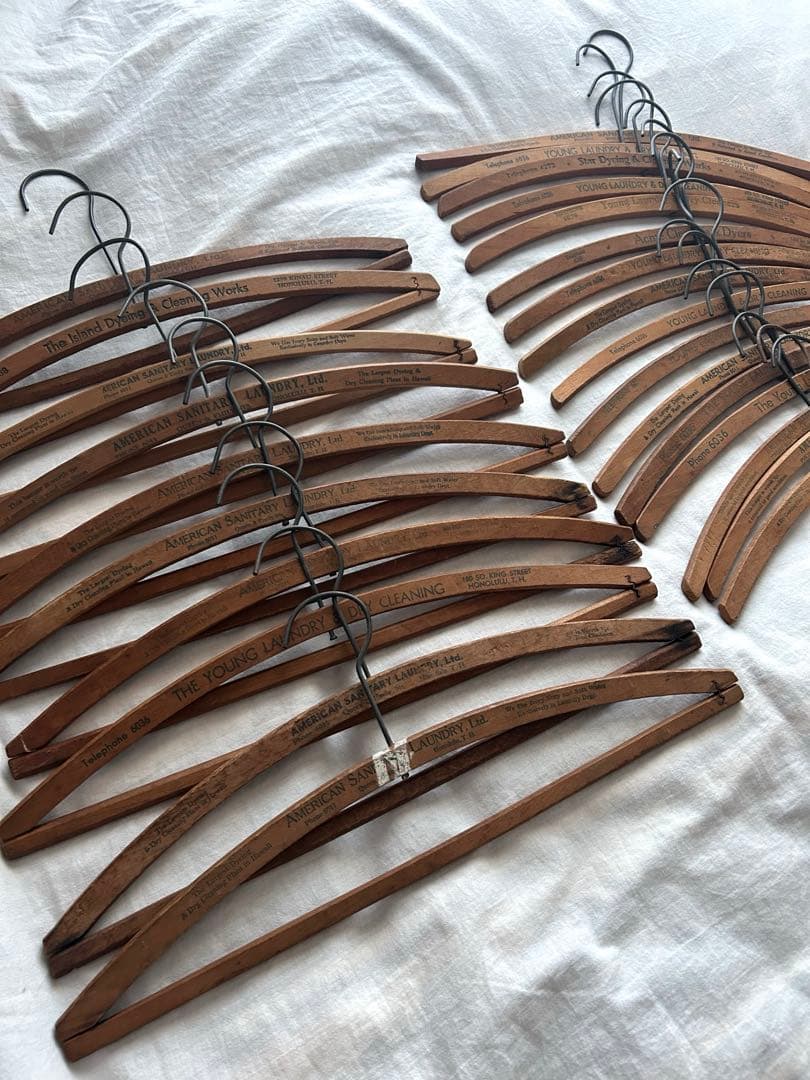 ヴィンテージハンガー 40s 50s vintage インテリア 計26本