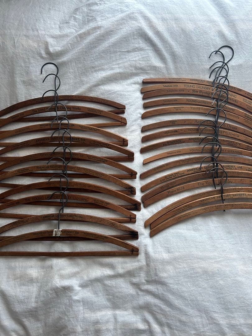 ヴィンテージハンガー 40s 50s vintage インテリア 計26本