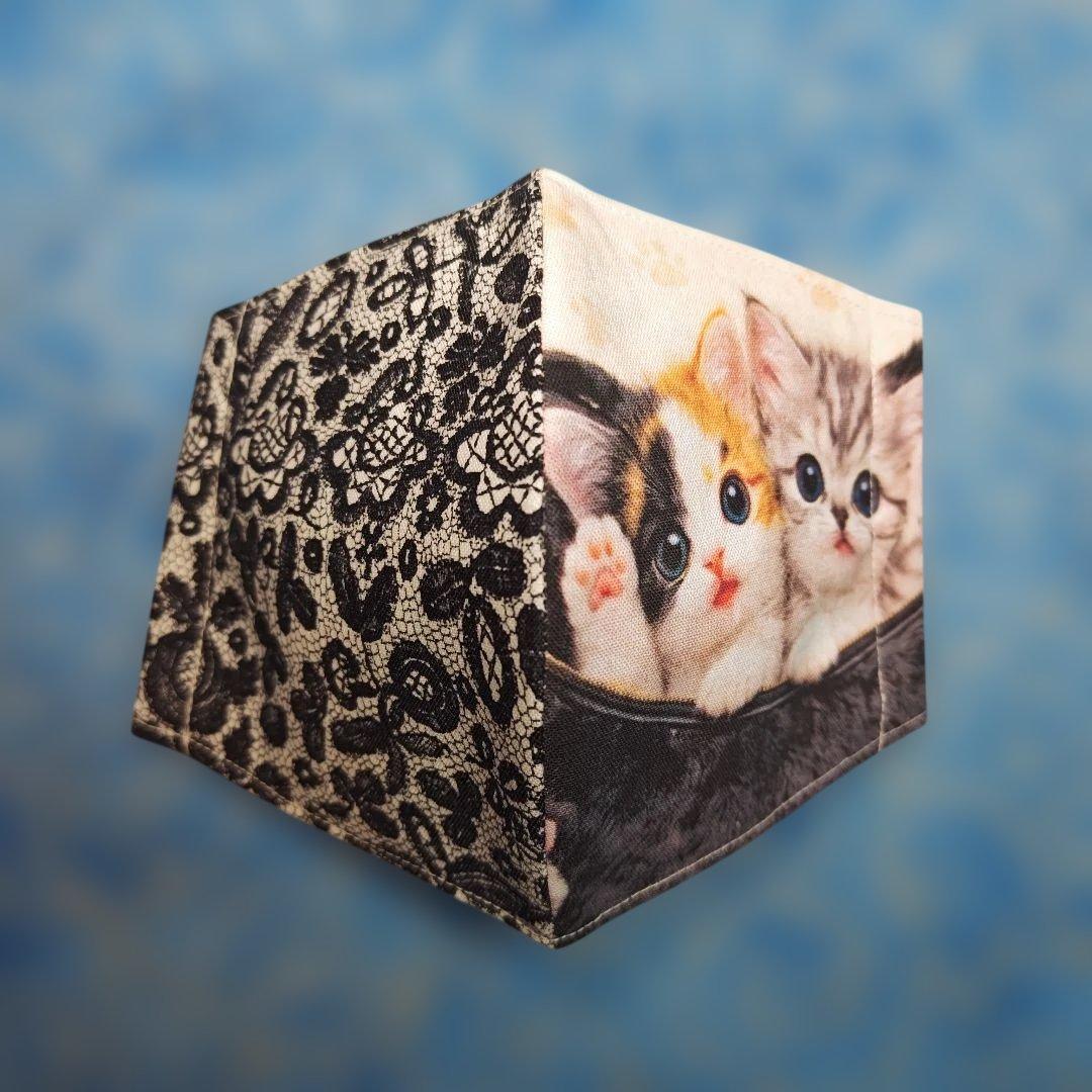 ご確認用　うきたん(*´꒳`*)❤︎様　ハンカチ　ねこちゃん柄12/28