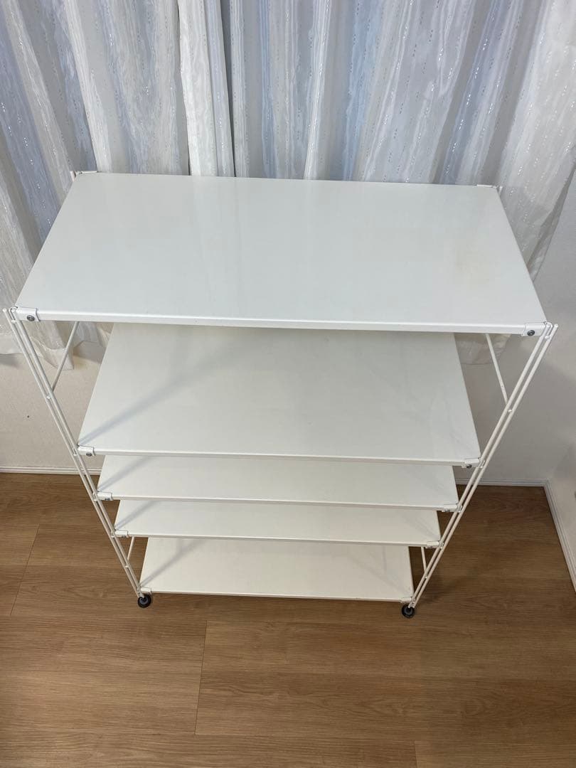 無印良品⭐︎スチールユニットシェルフ・84cm 棚×5枚