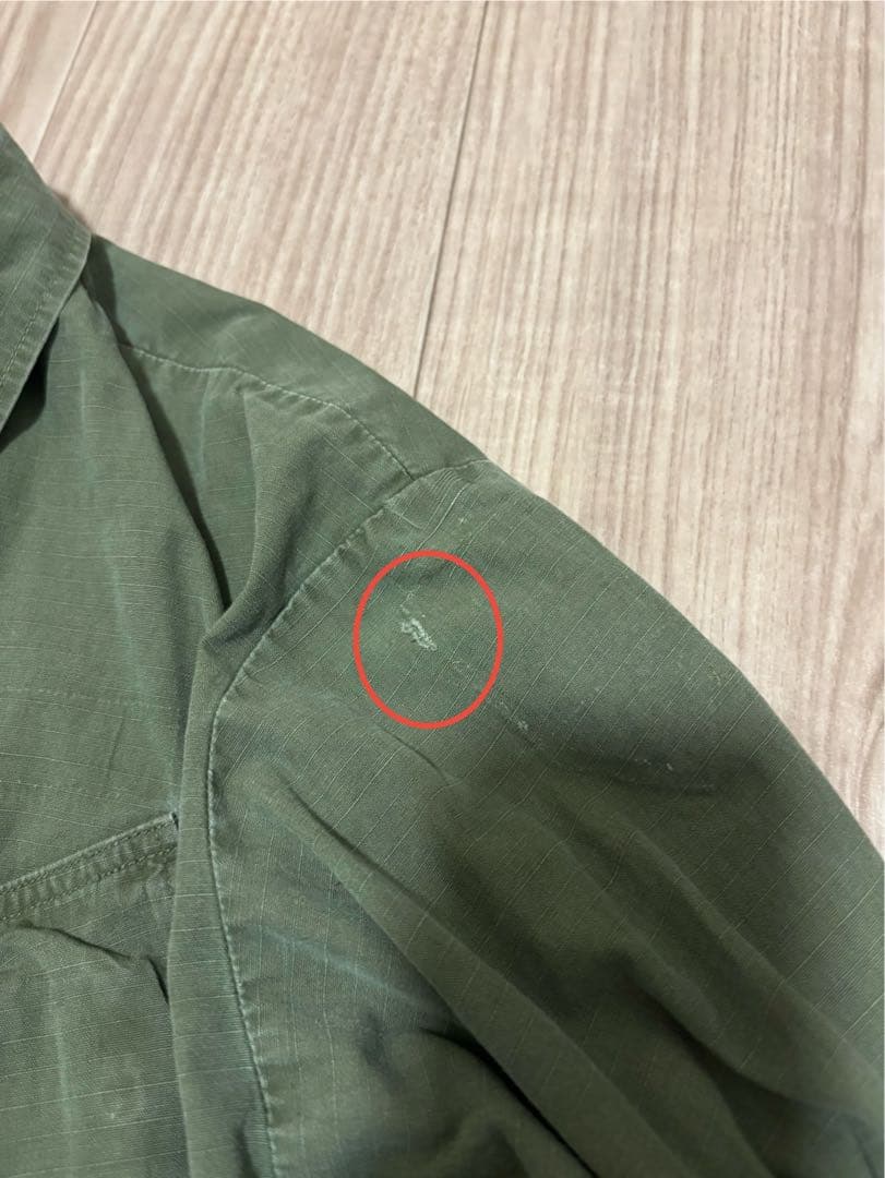 【米軍放出品】ジャングルファティーグ上下セット　ベトナム戦争