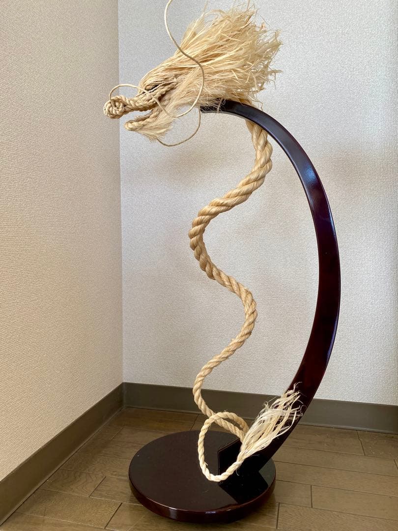 ご注文受けてから作成精麻龍　かける台座なし　龍のみ