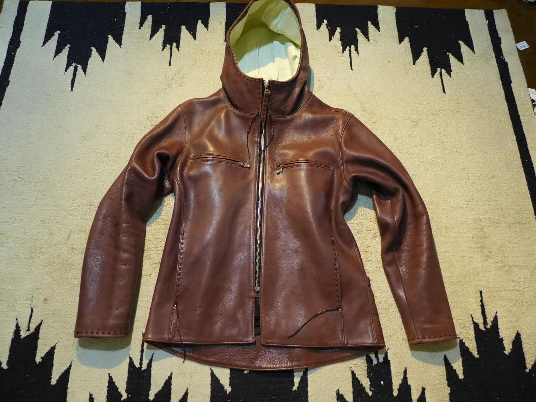 M15様極美品40レッドムーン茶マッドドッグL