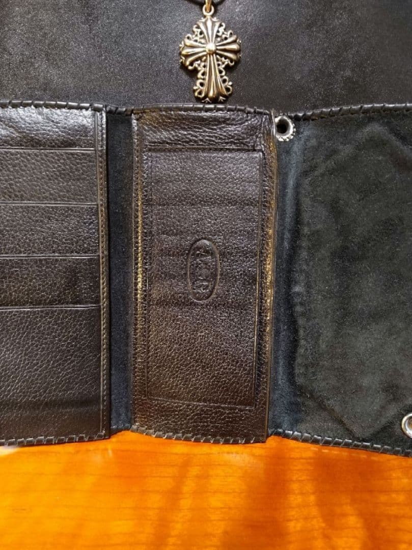 A＆G Cross Design Long Leather Wallet希少品☆