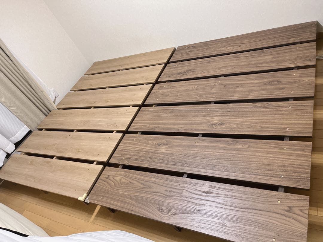 【東京都杉並区　直渡し】 LOWYA すのこベッド セミダブル