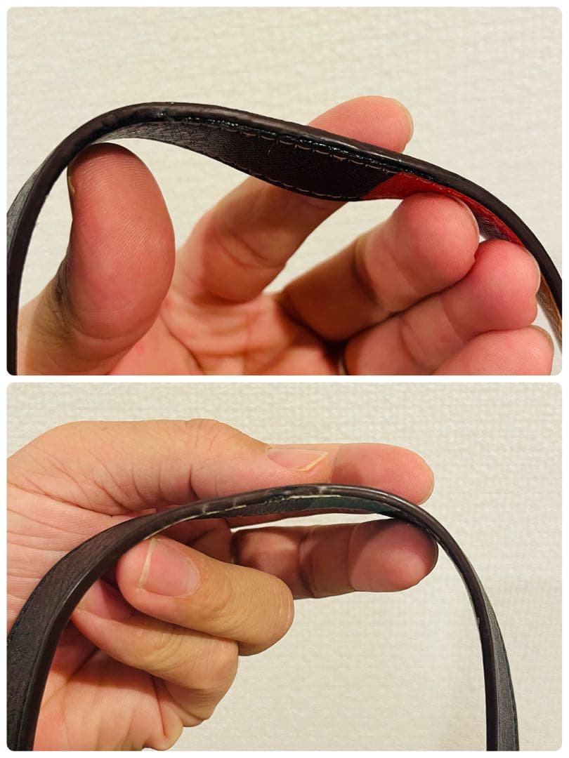 【美品】ポールスミス レザートートバッグ シボ革