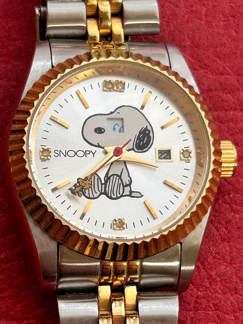 SNOOPY スヌーピー 腕時計 クォーツ限定品チャーミングアイ
