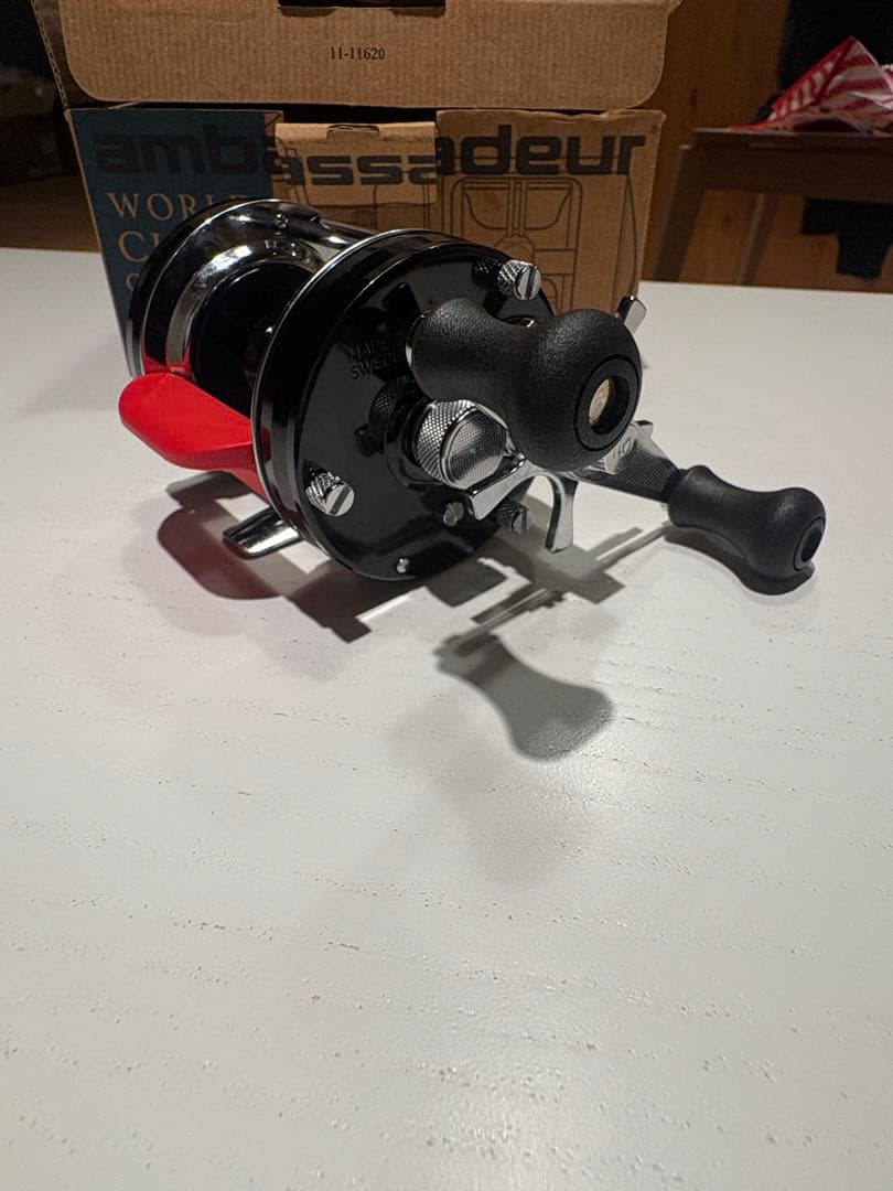 デッドストック品　アンバサダー　6600c 赤ベロ