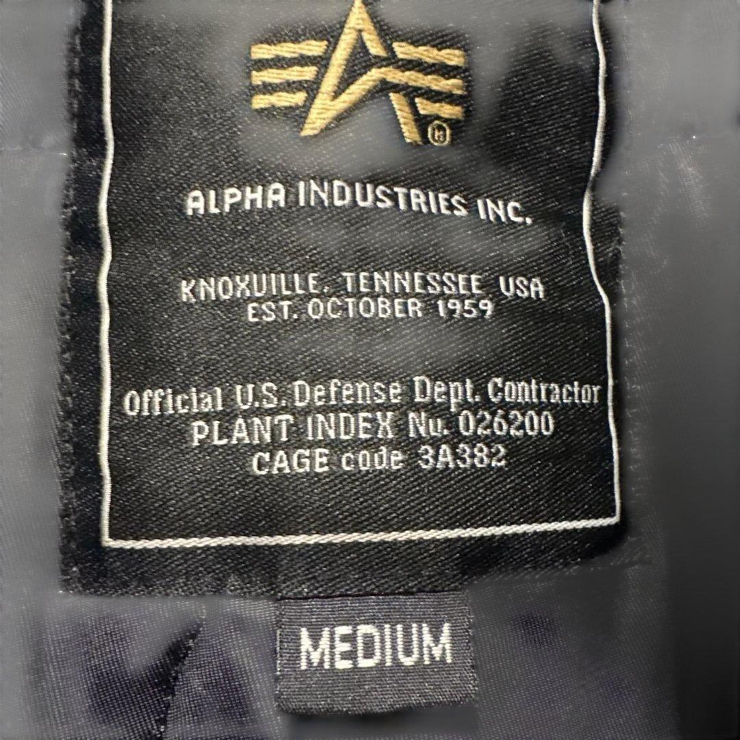 ALPHA CWU-45P Mサイズ　BLACK フライトジャケット　ma-1