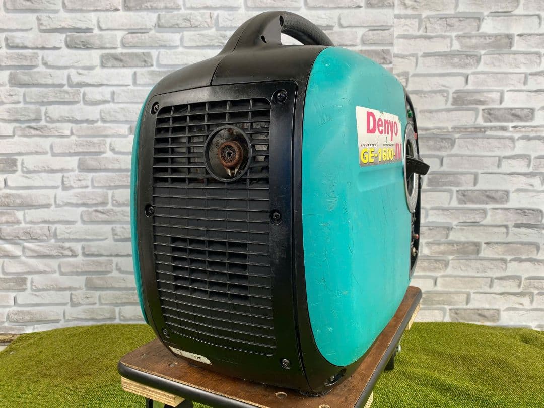 デンヨーGE-1600SS-IV 発電機★14日保証＋1Lオイル付(83)