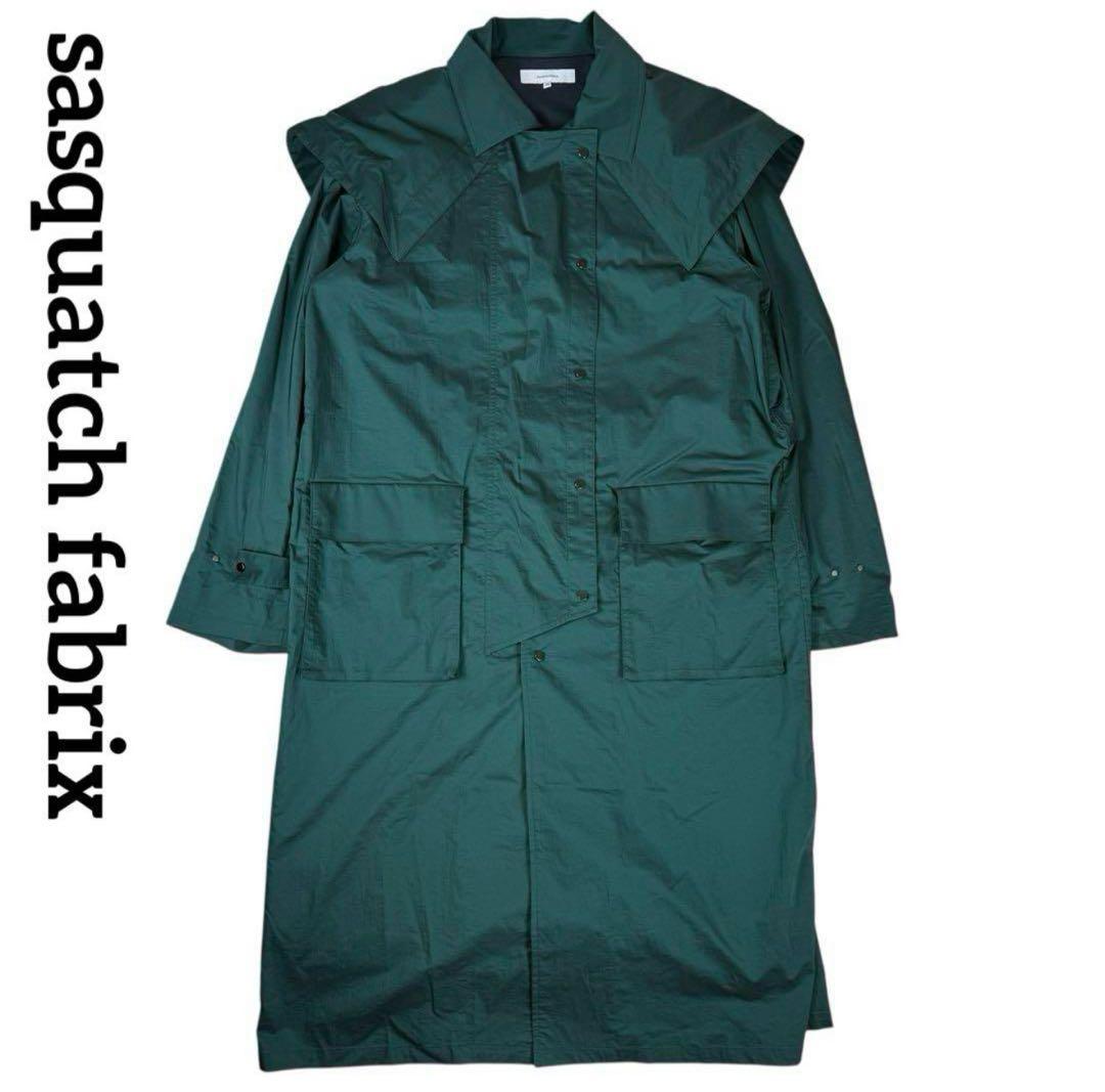 サスクワァッチファブリックス　ポリエステル オーバーコート 21SS