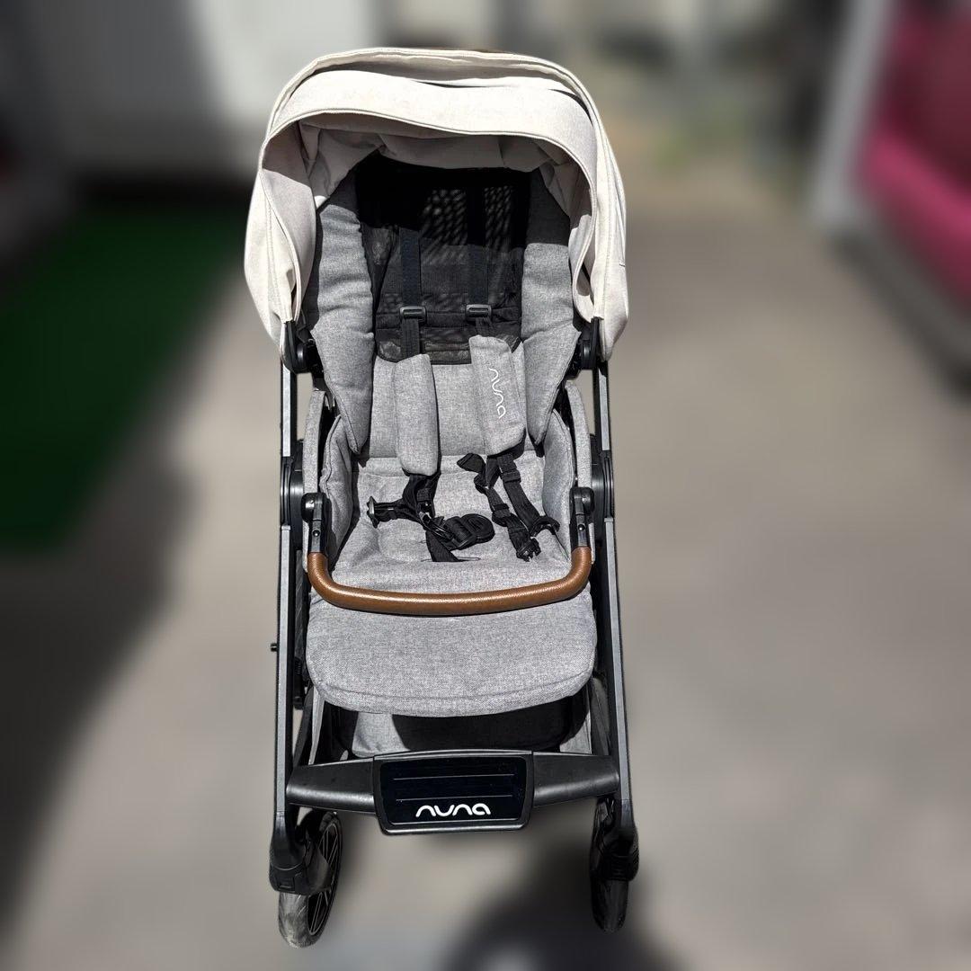 c*a様 HA Nuna ベビーカー ホワイト コンパクト