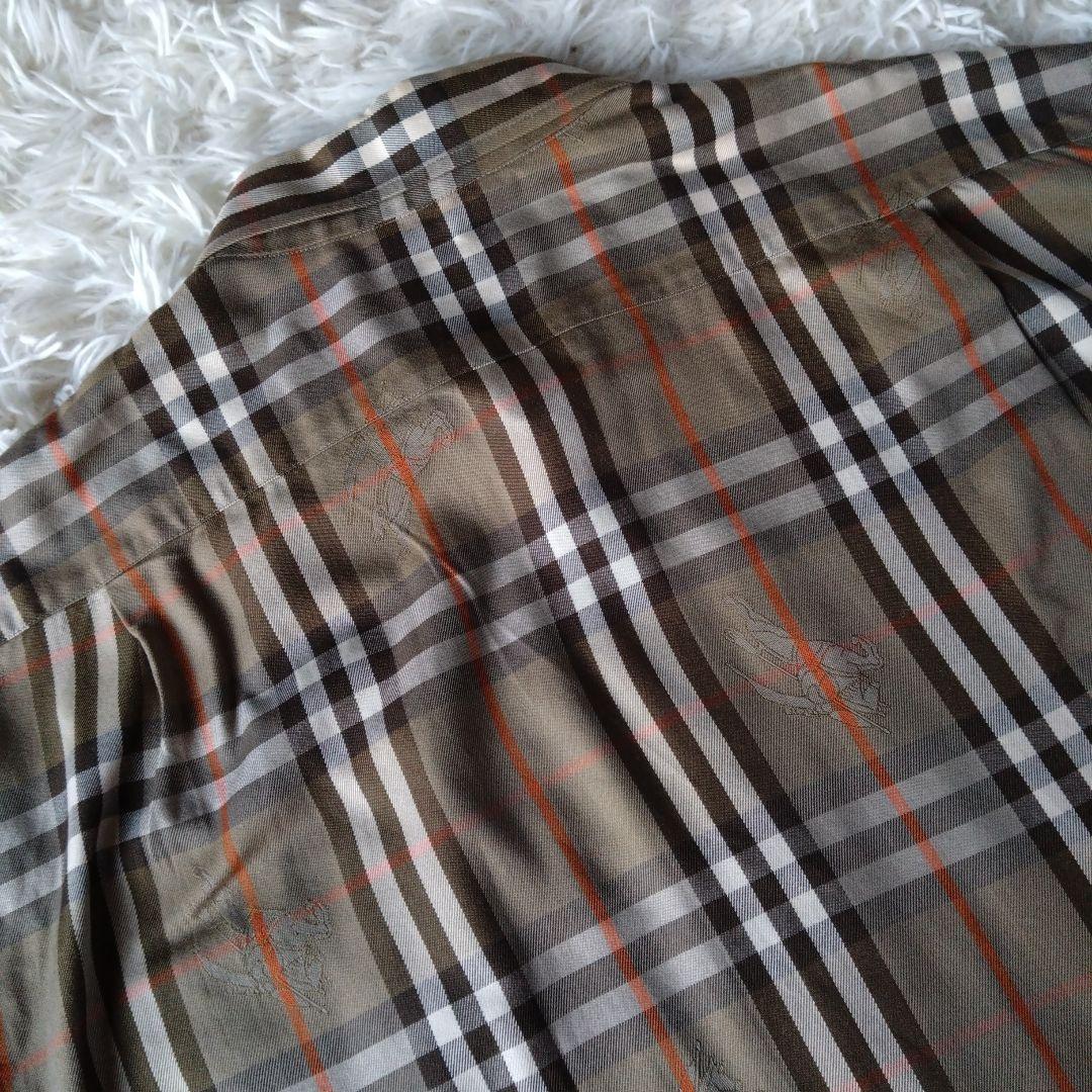 美品✨バーバリーズ　ノバチェック　シャドーホース　シャツ