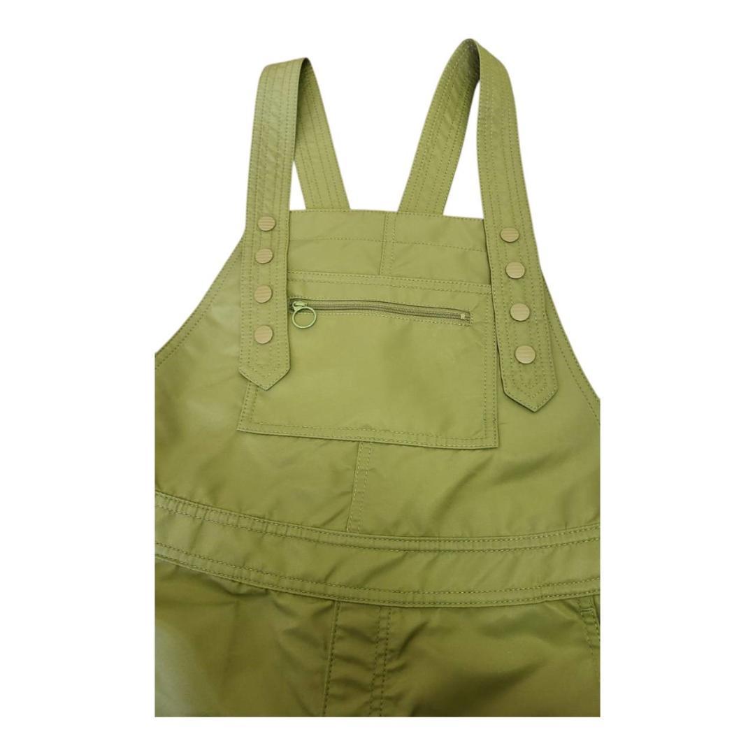【新品】ボーダーズアットバルコニー ナイロン サロペット オーバーオール 38