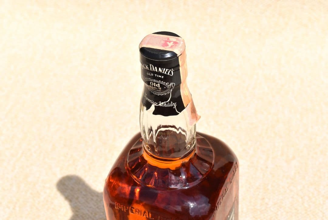 希少！■ ジャックダニエル 旧ボトル IMPERIAL QUART 赤紙封印 ■