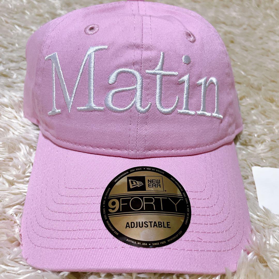 新品 マーティンキム ニューエラ コラボキャップ　入手困難 ピンク