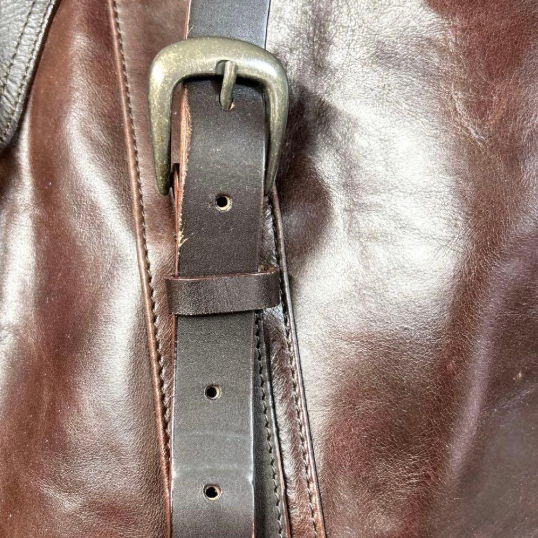 バッグ alfredo BANNISTER/leather Boston bag/Y2K