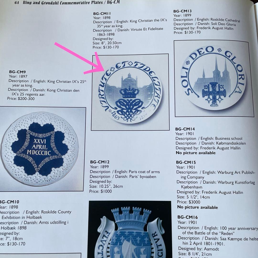 ＊１８９８年＊クリスチャンⅣ在位３５年記念＊２０ cm・特別制作版・Ｂ＆Ｇ・