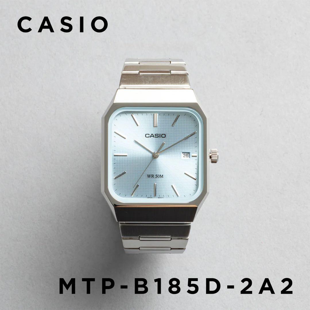 ち*い様 新品　CASIO MTP B185D 2A2V カシオ　クォーツ　時計