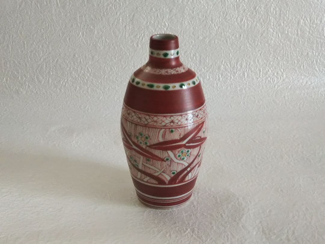 北大路魯山人　九谷風徳利