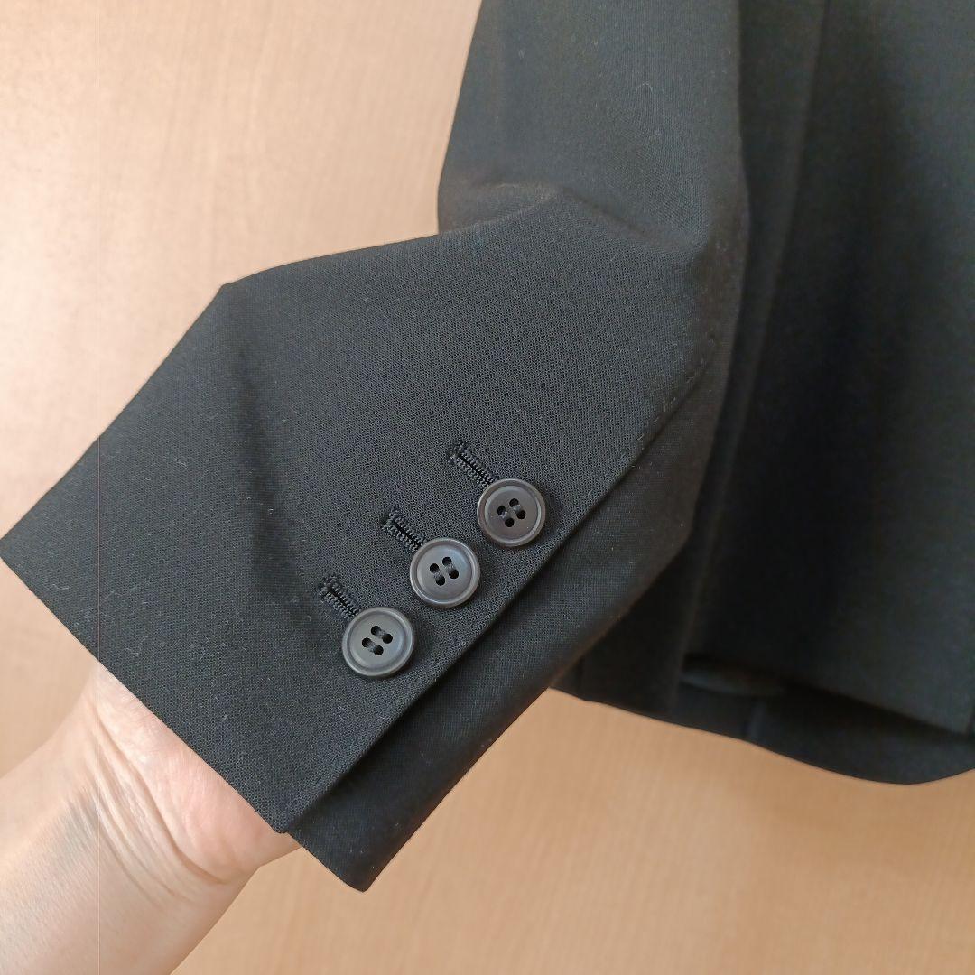 【極美品】theory パンツスーツ　フォーマル　ビジネススーツ　黒