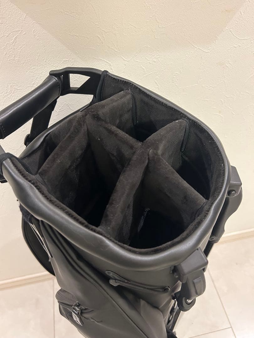 極美品　VESSEL ベゼル　スタンド　キャディバッグ　ブラック