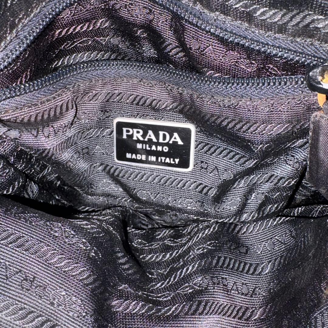 聖*様 PRADA プラダ リュック バックパック ナイロン ブラック