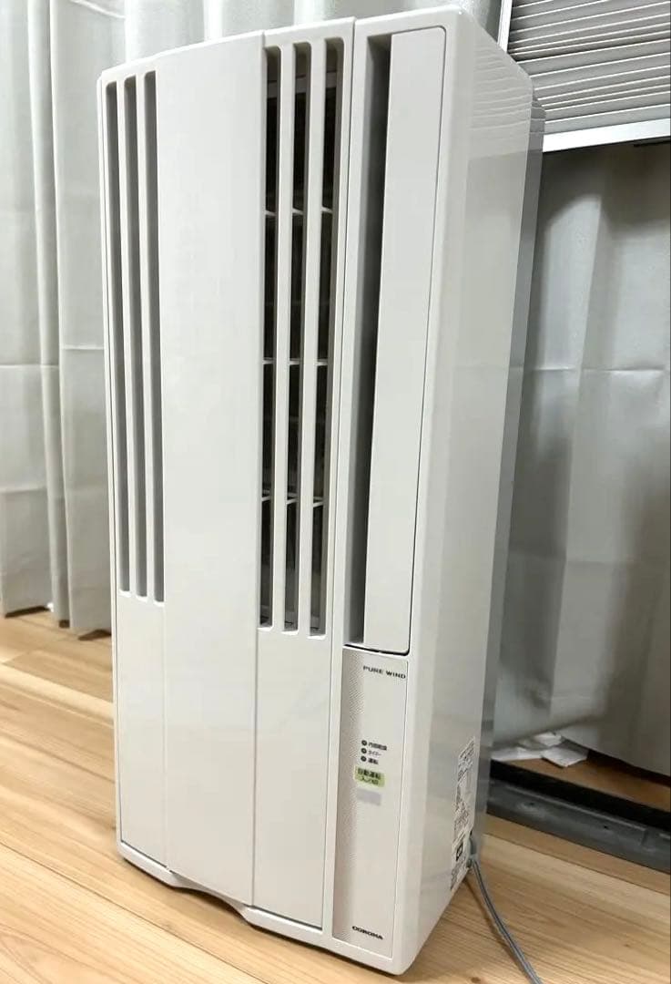 安心の日本製コロナ ウィンドウエアコン 冷房専用CW-1624R(2024年製)