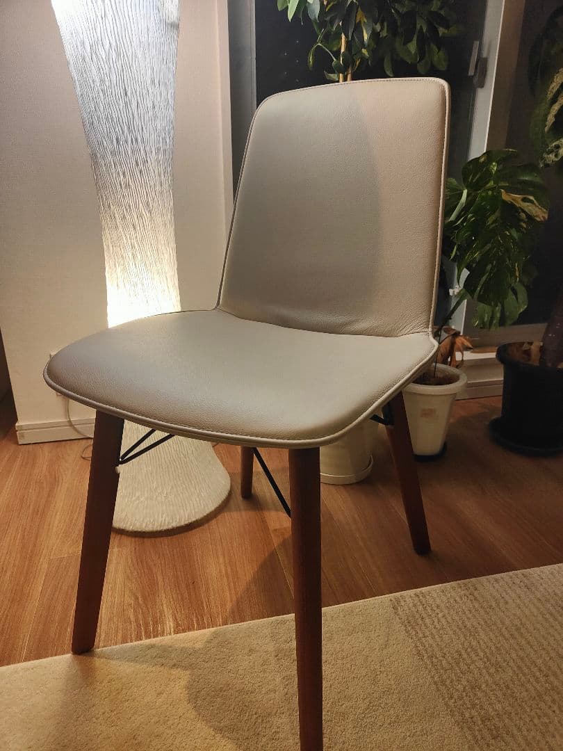 極美品 ROLFBENZ ロルフベンツ 616 ダイニングチェア レザー