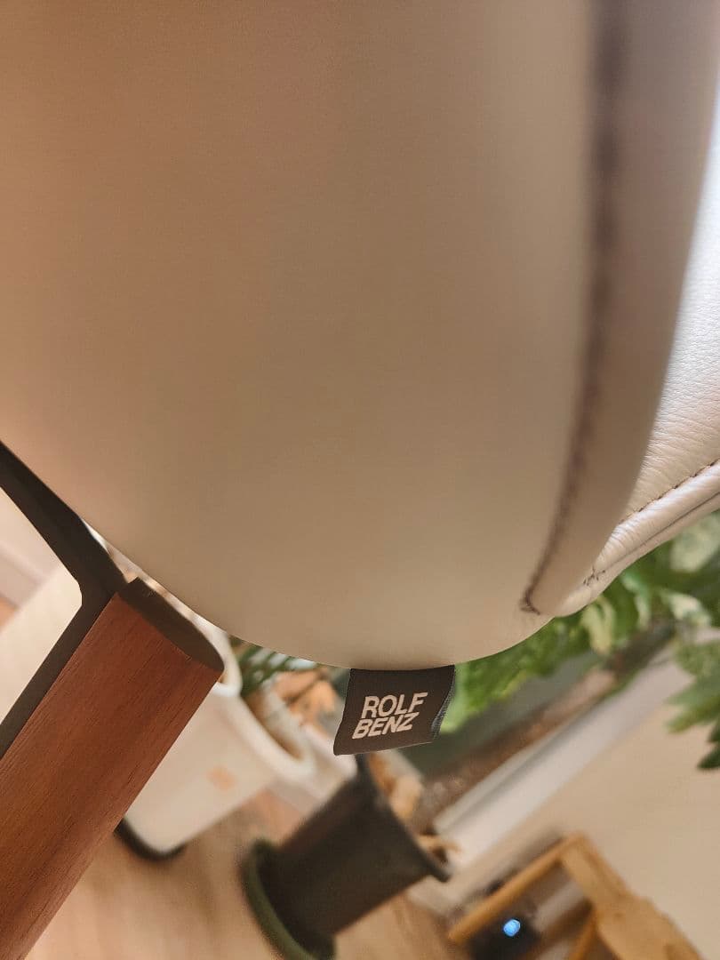 極美品 ROLFBENZ ロルフベンツ 616 ダイニングチェア レザー