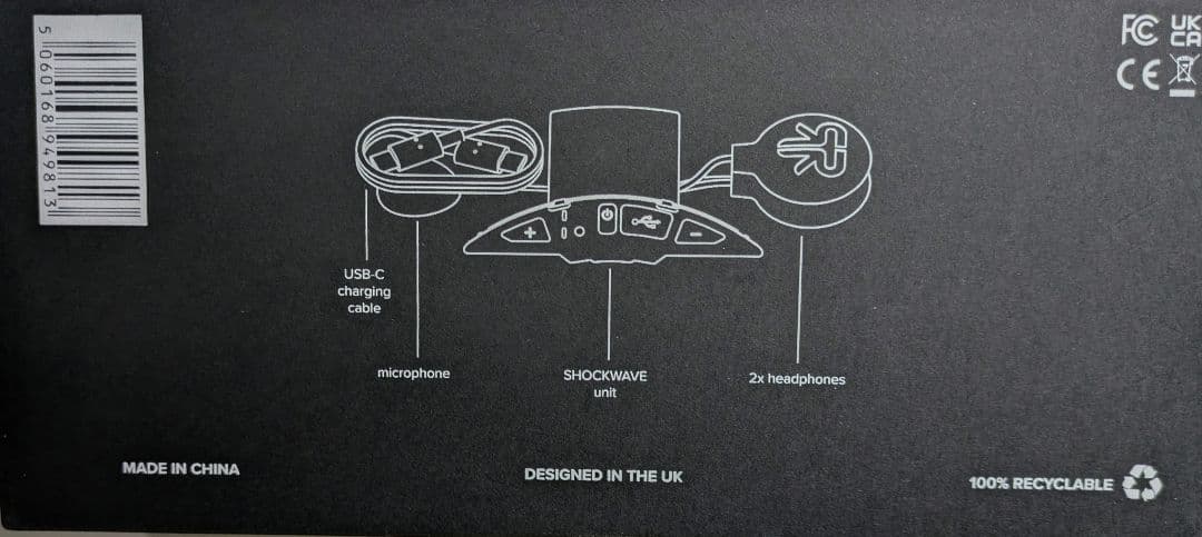 SHOCKWAVE 　インカム　ルーロック用