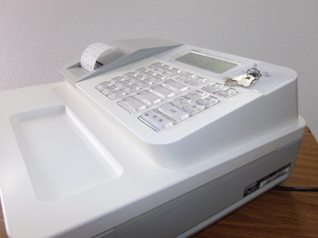 CASIO SE-G1 ホワイト 2019年製 レジスター 250703