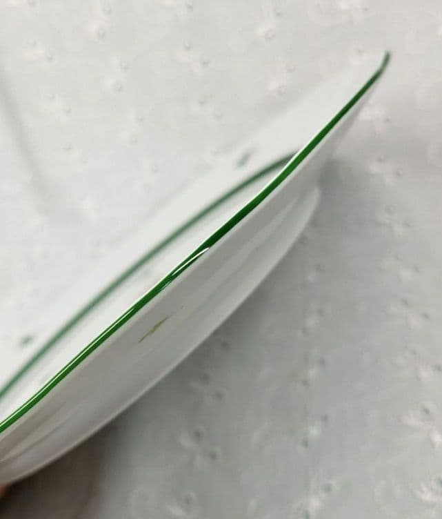 未使用近✨ヘレンド ウィーンの薔薇 プレート 中皿 ピンク ローズ 23cm②