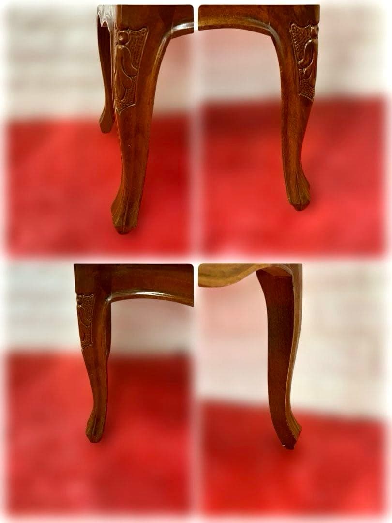 象嵌　チェスト　3段　猫脚