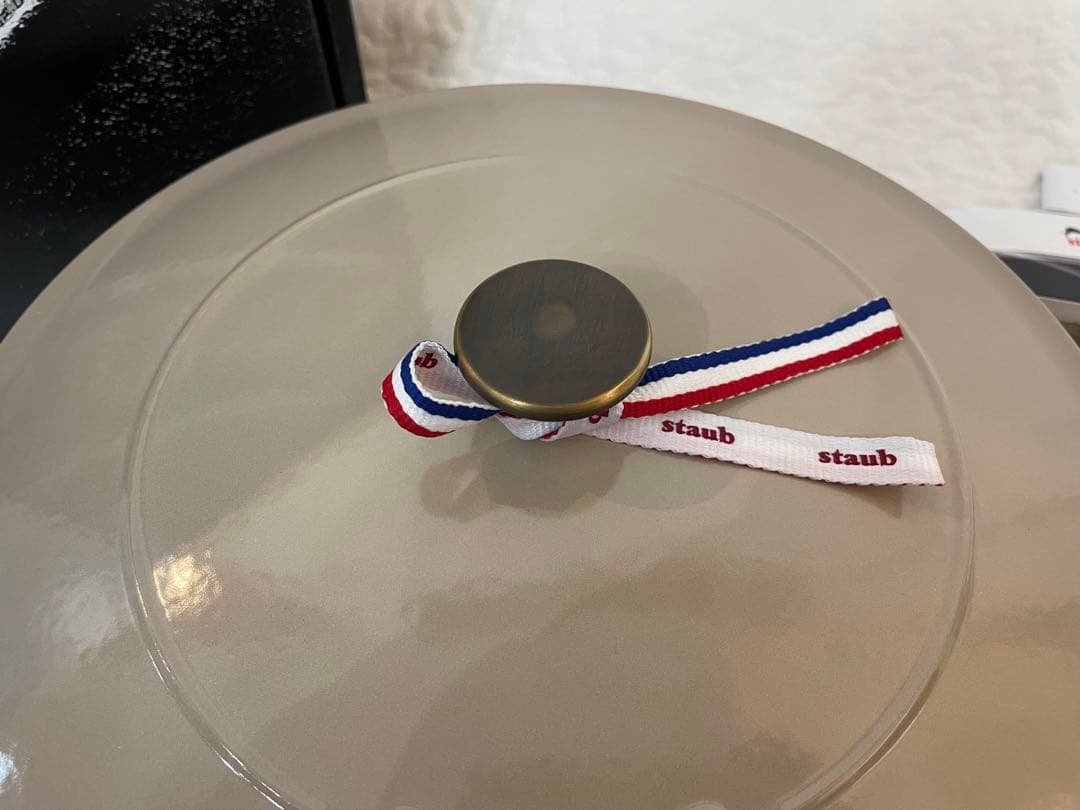 〈新品〉ストウブ　ブレイザー　ソテーパン　リネン　26㎝