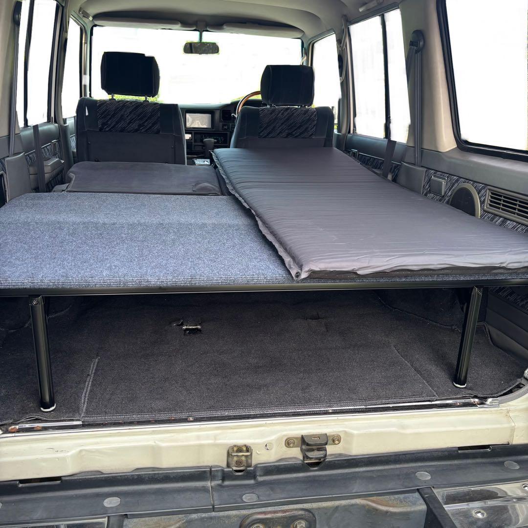 ランクル70系各車種・78プラド　ブラックフレーム・天板付き ベッドキット