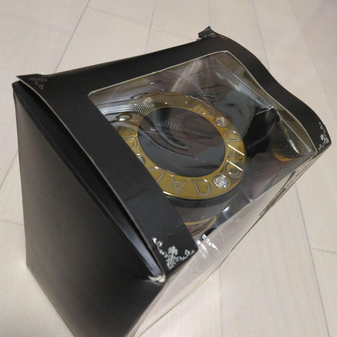 ギャルソンdad　ラグジュアリーアッシュボトル モノグラムレザーエナメル