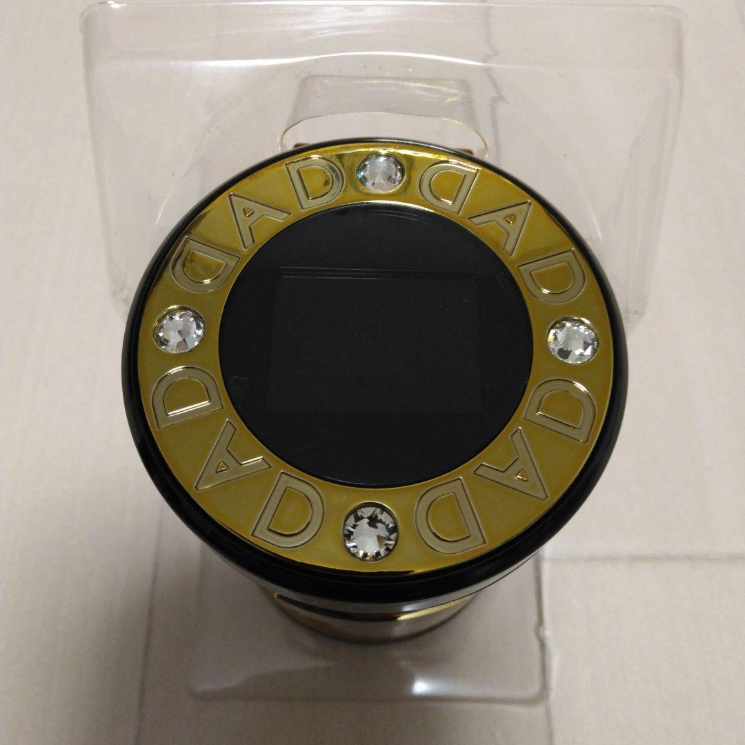 ギャルソンdad　ラグジュアリーアッシュボトル モノグラムレザーエナメル