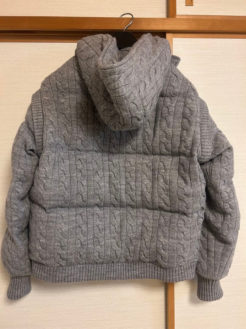 ジャケット・アウター THE TOE/SHARD KNIT DOWN