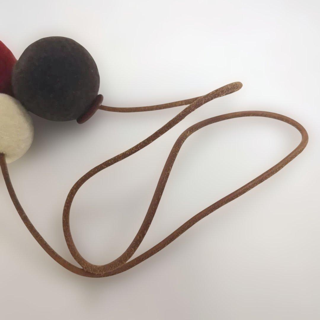 エルメス　ポンポン　バッグチャーム 　ビンテージ