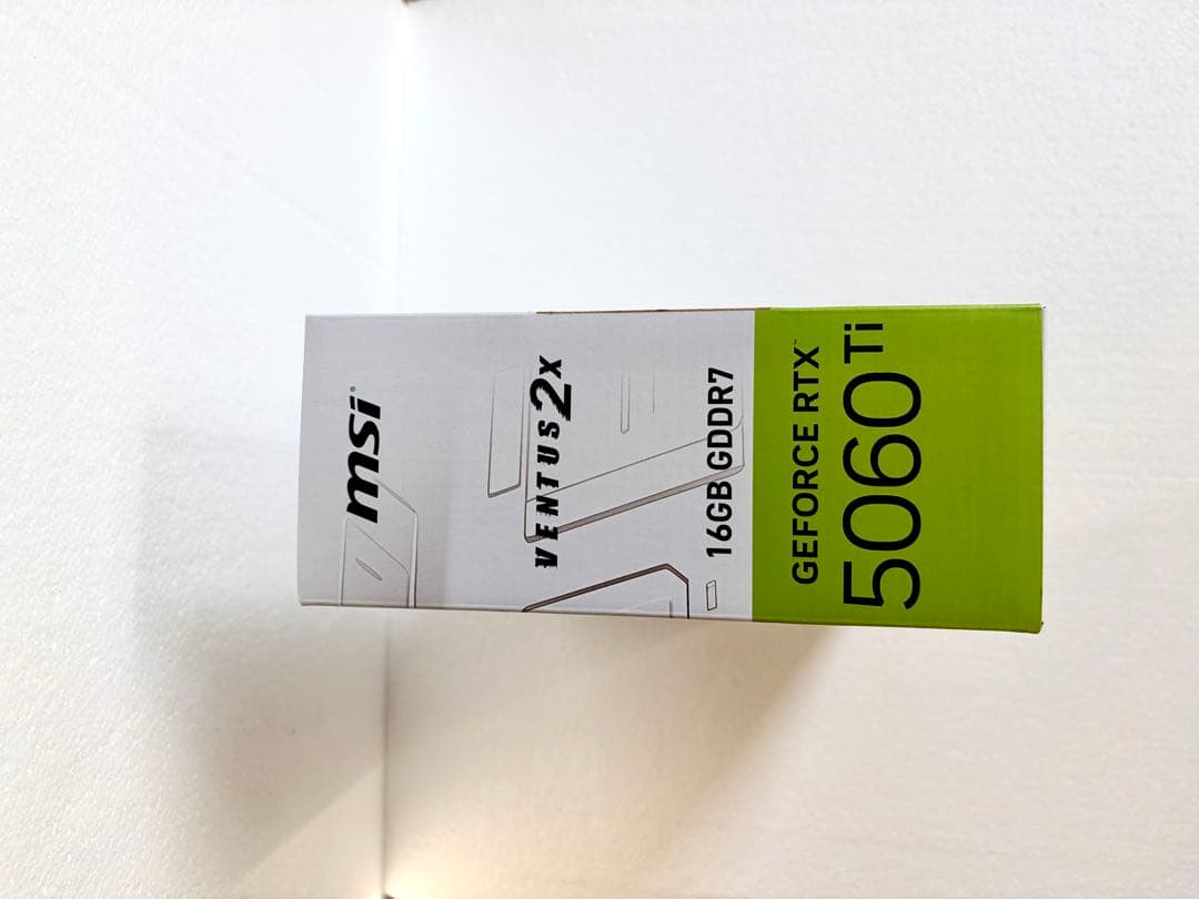 新品RTX5060Ti 16G VENTUS 2X OC WHITE PLUS