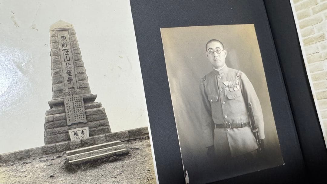 資料 古写真 72枚／満州・支那／日本軍 特攻隊 部隊写真 残虐 建物 勲章