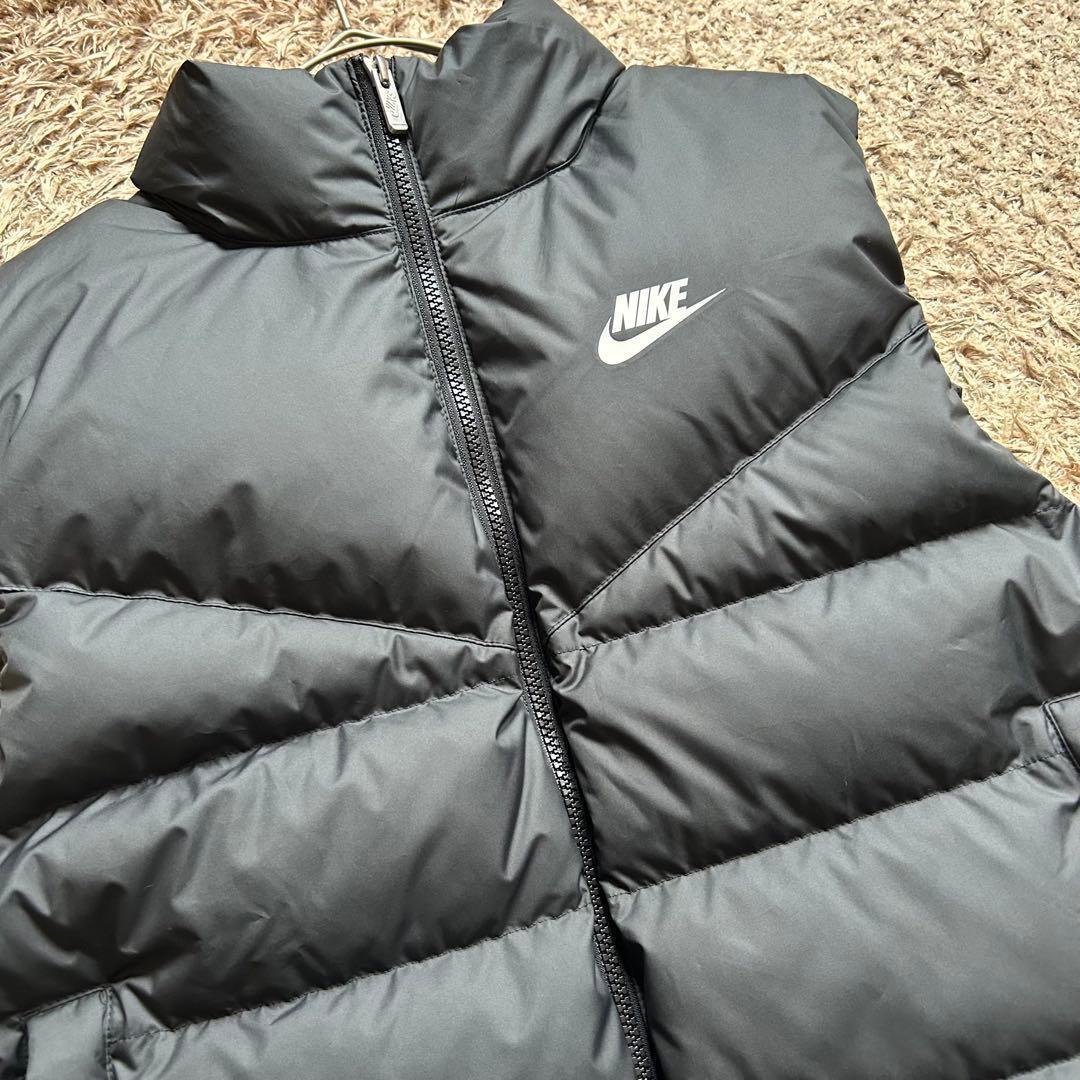 ナイキ Therma-FIT ウィンドランナー ダウンベスト M 黒 美品
