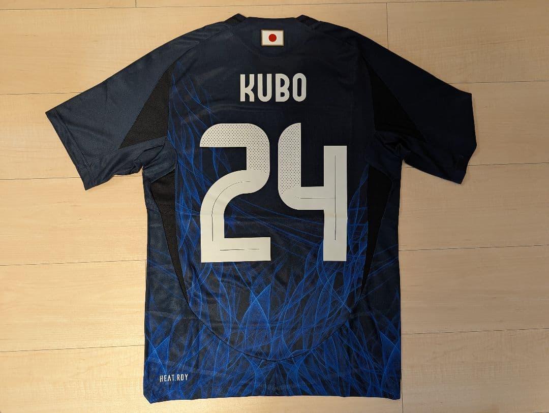 Y-3　サッカー日本代表オーセンティックユニフォーム　24　久保藤次郎　М