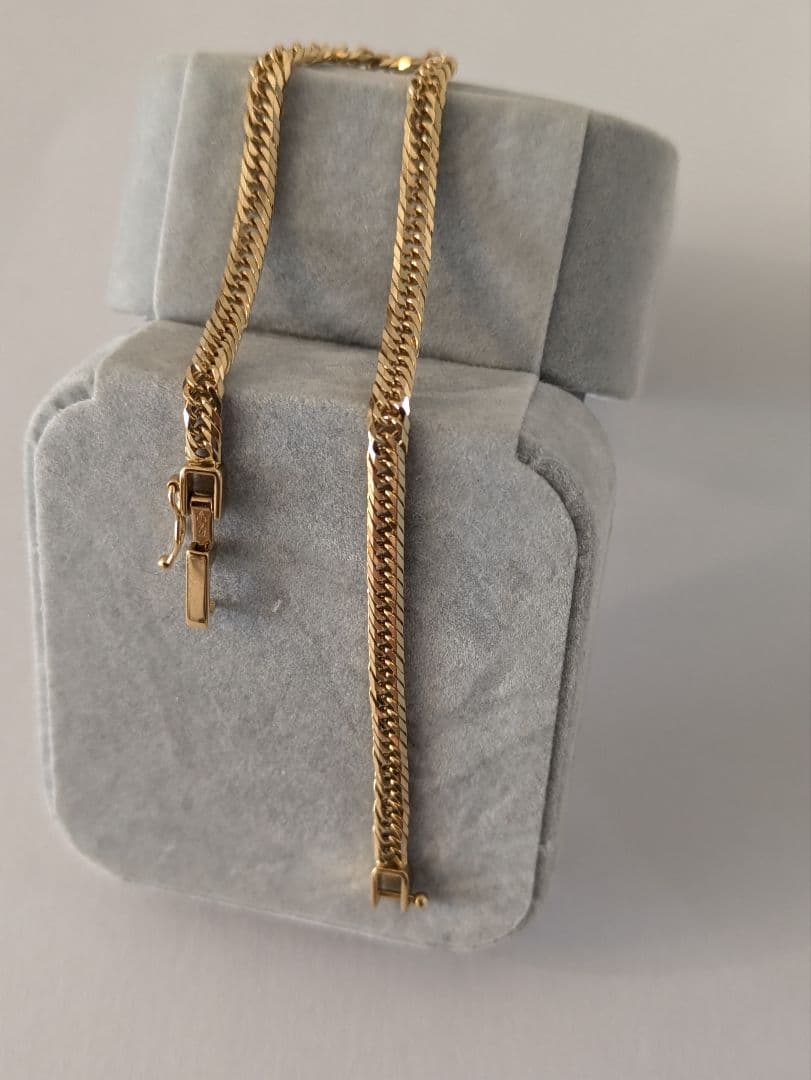 K18喜平ブレスレット　約15〜16センチとなります。