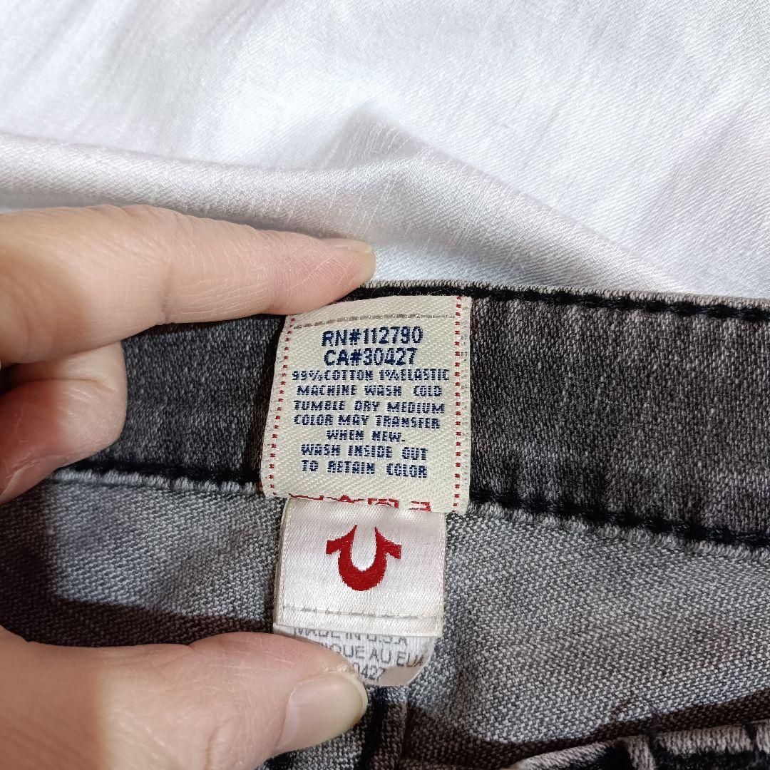 TRUE RELIGION y2k デニム アメリカ製27　ローライズスキニー