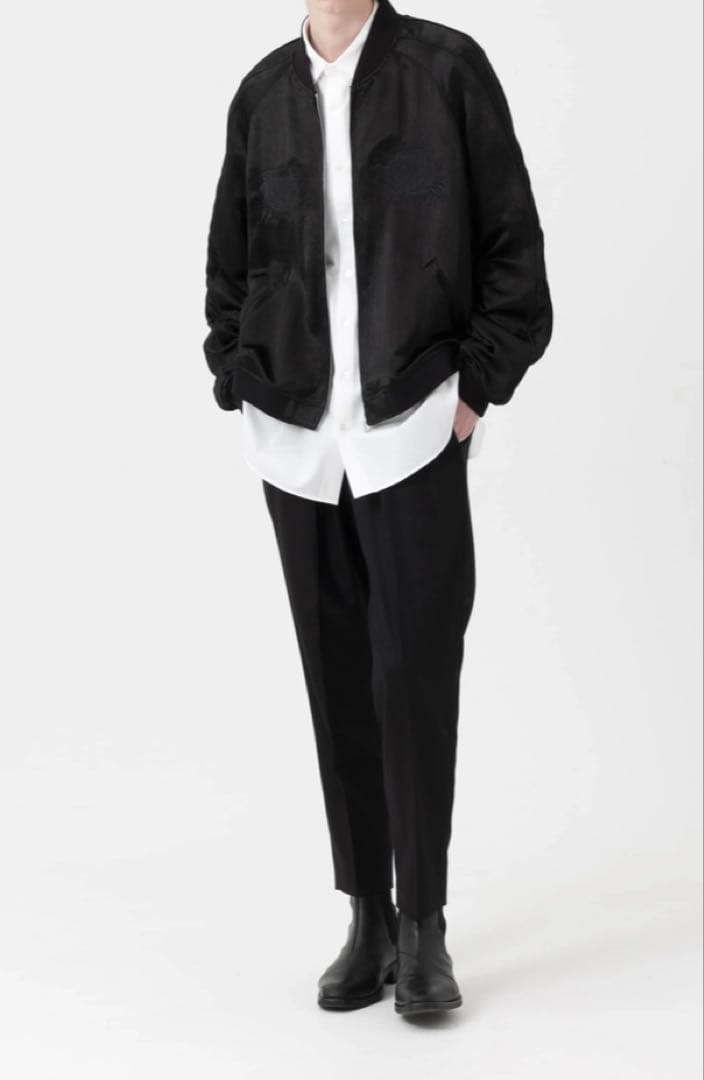 MBブラック虎刺繍スカジャン