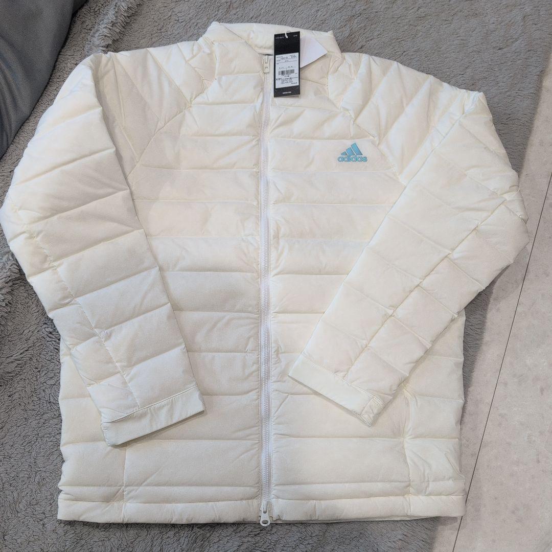 11【新品】アディダスゴルフメンズ 軽量ミニリップ 保温 長袖ダウンジャケット