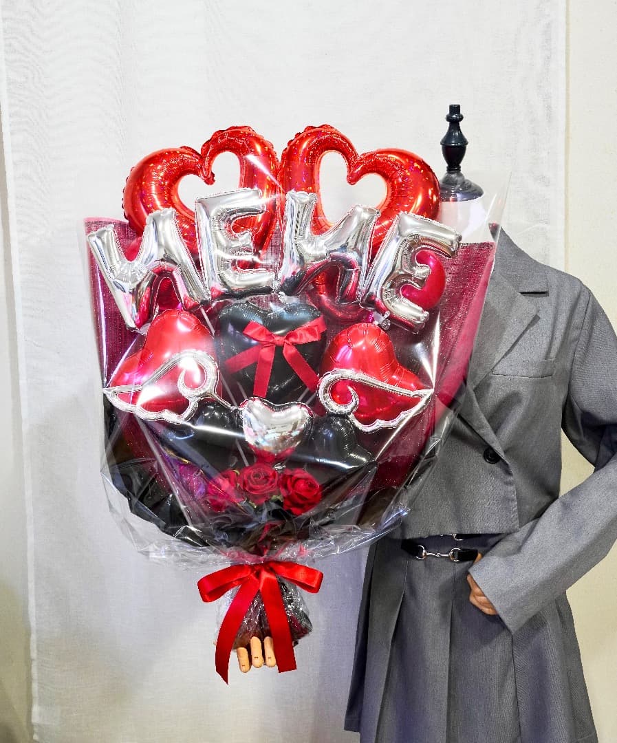 ※ご購入前に文字をご連絡下さい⭐︎Nameバルーン（レッド）BIGサイズ！卒業