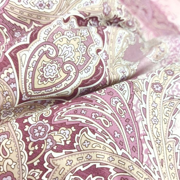 増量　羽毛布団　シングルロング　1.3㎏　グースダウン93％　日本製　ペイズリー